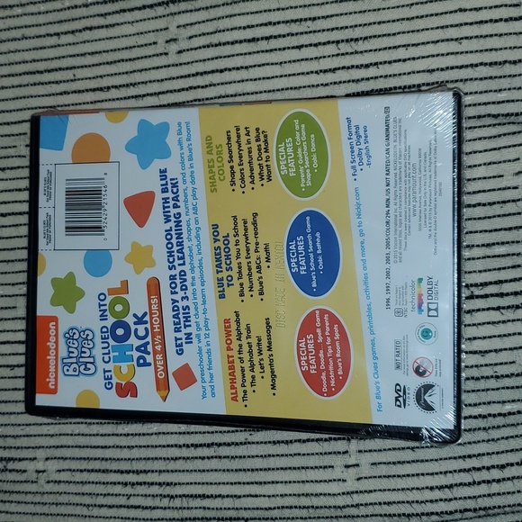 Blues Clues Get Clued Into School SCHOOL PACK DVD - Picture 2 of 2